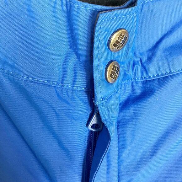 Columbia Womens Bugaboo Ski Snowboard Winter Pants Blue WL1068 Omni-Heat Large - Picture 3 of 9